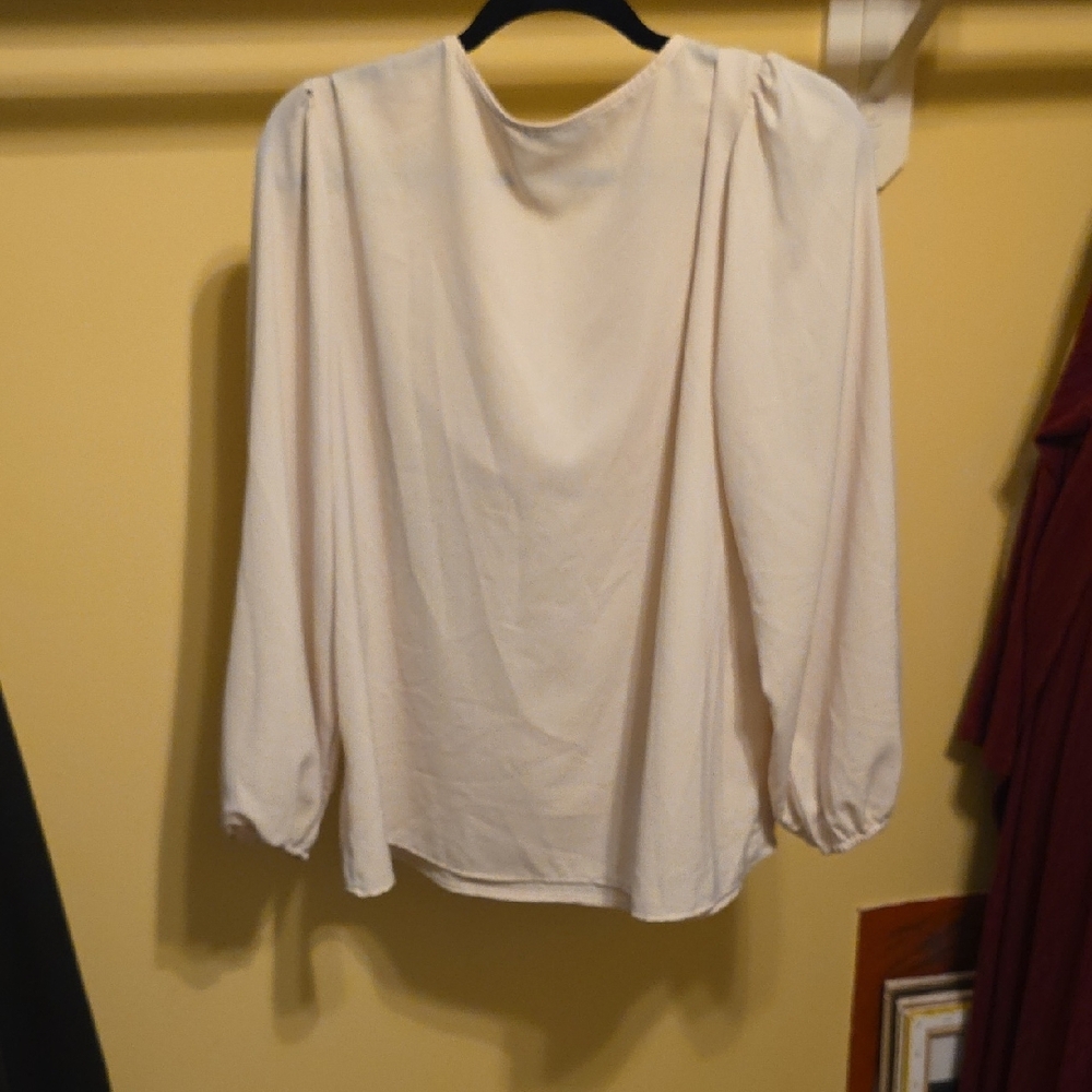 Elegant Beige Blouse by Shein Curve - Picture 5 of 7